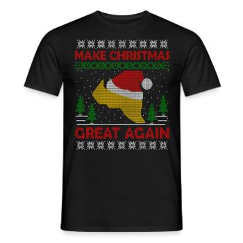  Christmas - Männer T-Shirt - Schwarz - Vorne - AI Model Male 178 light (178cm)