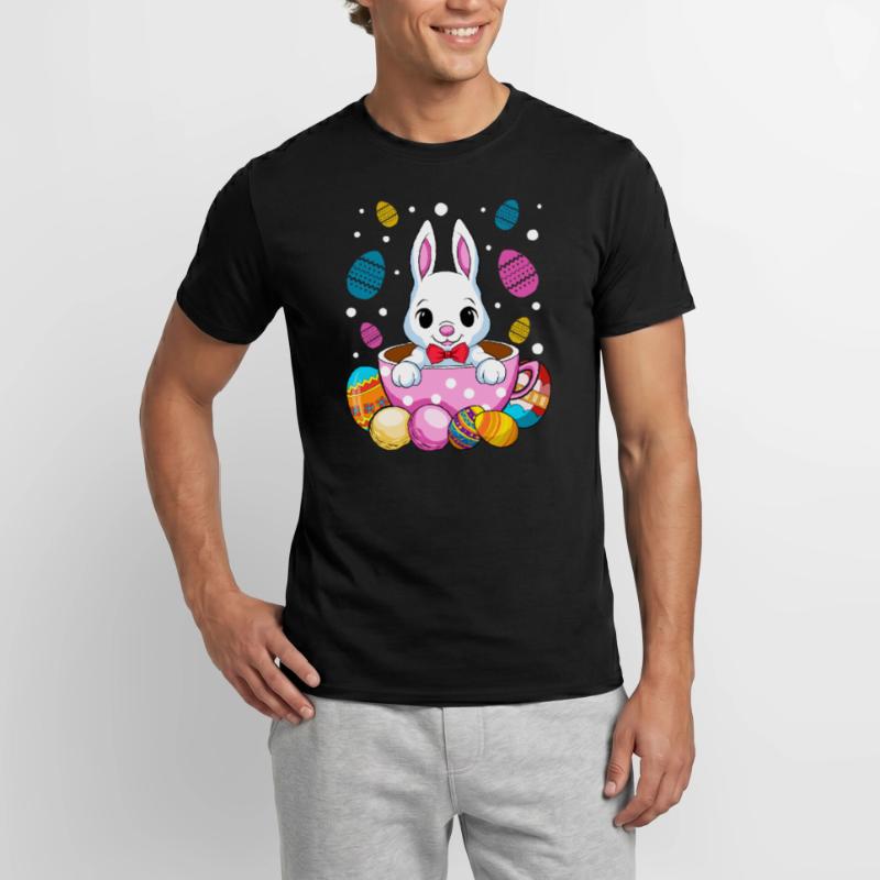 Easter Bunny Bunny Easter Bunny Easter Chocolate Eggs Men’s T-shirt