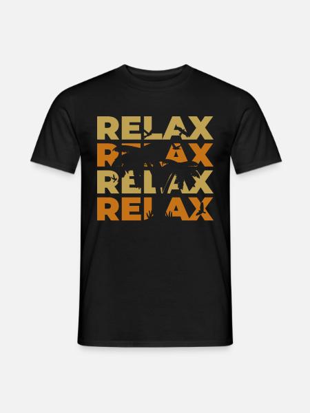Relax - Men's T-Shirt - black