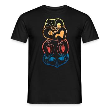 Haka New Zealand Maori - Men's T-Shirt - black - Front - AI Model Male 178 light (178cm)