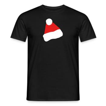 Christmas - symbol - Men's T-Shirt - black - Front - AI Model Male 178 light (178cm)