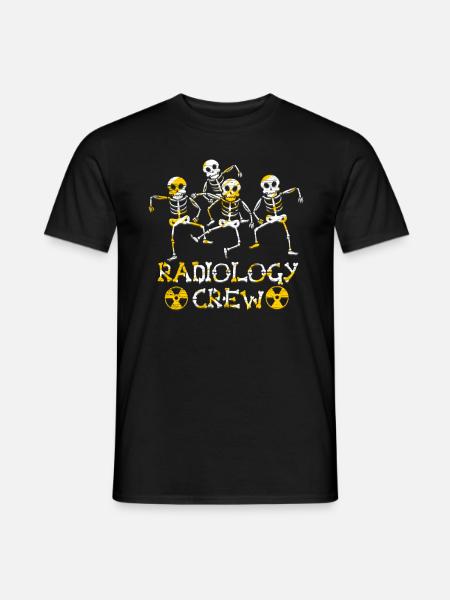 Radiology Crew - Radiologi e tecnici a raggi X. - T-shirt uomo - nero