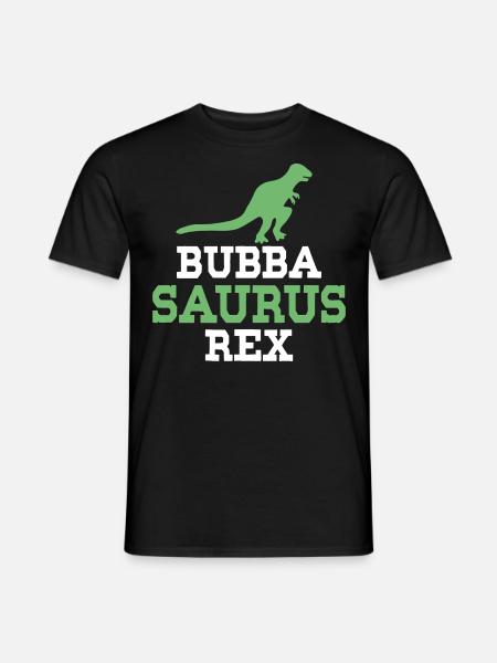 Bubba Saurus Rex - Men's T-Shirt - black