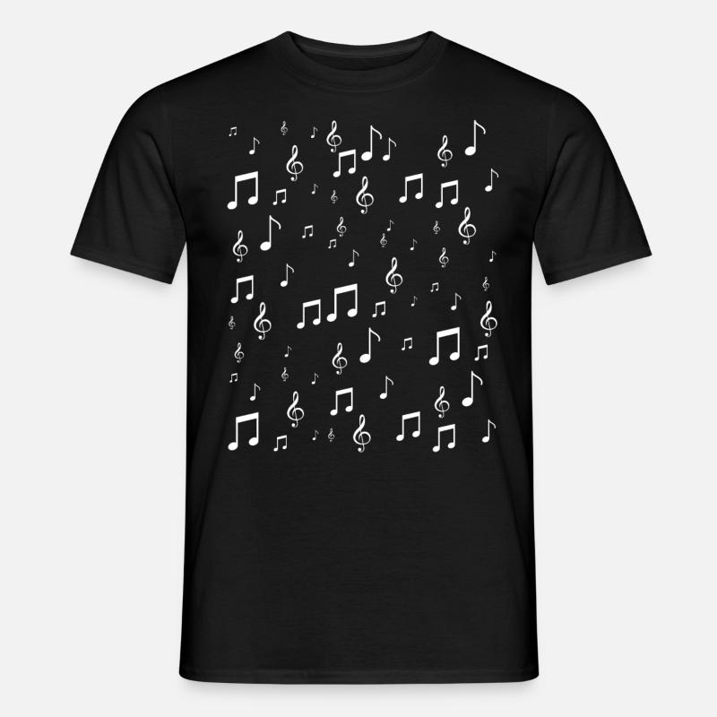 Musik Schule - Männer T-Shirt - Schwarz