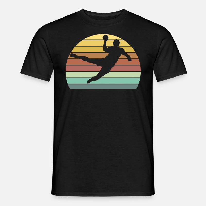 Handball - Männer T-Shirt - Schwarz