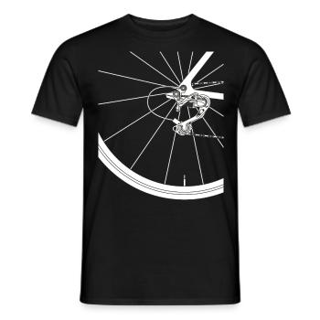 Race - Men's T-Shirt - black - Front - AI Model Male 178 light (178cm)