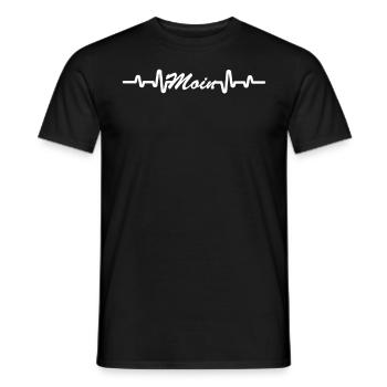 M. Moin - T-shirt homme - noir - Devant - AI Model Male 178 light (178cm)