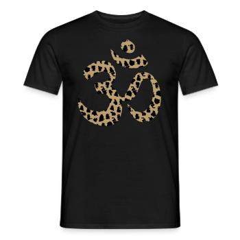 Mantra Chakra Yoga - Männer T-Shirt - Schwarz - Vorne - AI Model Male 178 light (178cm)