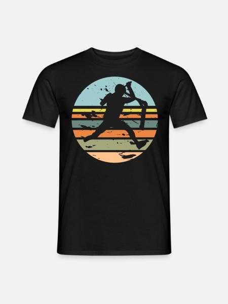 Tretroller - Männer T-Shirt - Schwarz