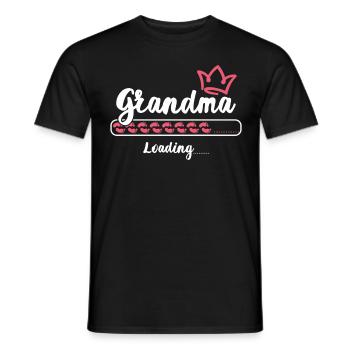 Lustige Oma - Männer T-Shirt - Schwarz - Vorne - AI Model Male 178 light (178cm)