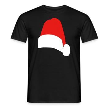 Jul Nicholas Cap - Mænd T-shirt - sort - Foran - AI Model Male 178 light (178cm)