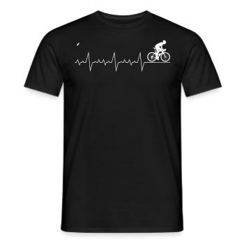 Cyclisme Vélo de course - T-shirt homme - noir - Devant - AI Model Male 178 light (178cm)