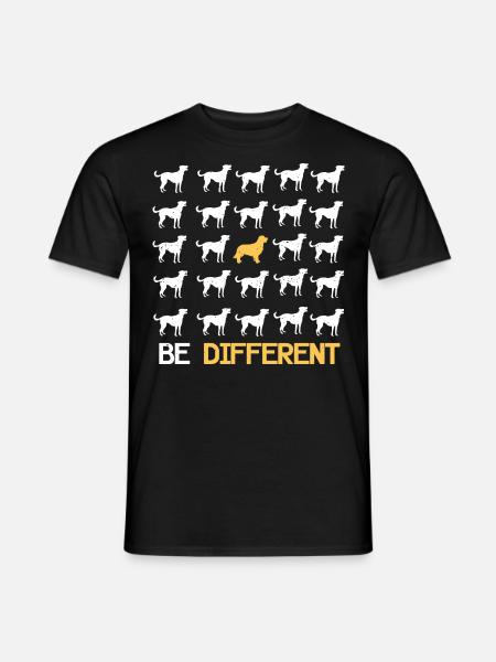 Golden Retriver Hundebesitzer Geschenk - T-shirt homme - noir