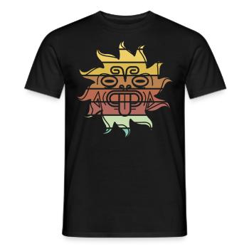 Neuseeland Haka Geschenkidee - Männer T-Shirt - Schwarz - Vorne - AI Model Male 178 light (178cm)