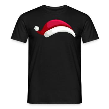 Bonnet de Nicolas - T-shirt homme - noir - Devant - AI Model Male 178 light (178cm)