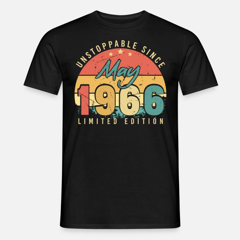 May 1966 Retro - Men’s T-shirt - black