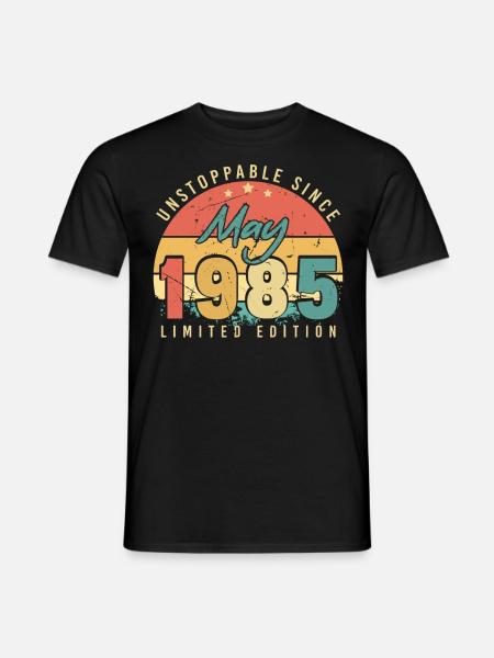 Don mai 1985 - T-shirt homme - noir