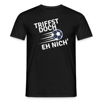 Ne frappez pas de toute façon - T-shirt homme - noir - Devant - AI Model Male 178 light (178cm)