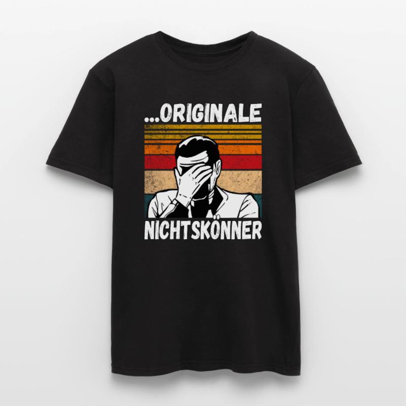 Originale Nichtskönner! Einmal mit Profis Arbeiten Männer T-Shirt
