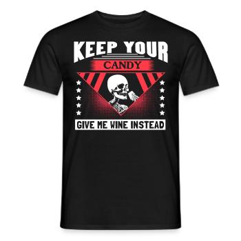 Halloween Skelett Gruselig Geschenkidee - Männer T-Shirt - Schwarz - Vorne - AI Model Male 178 light (178cm)