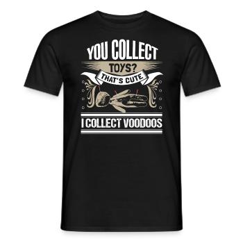 Voodoo Magic Magic Idée cadeau - T-shirt homme - noir - Devant - AI Model Male 178 light (178cm)