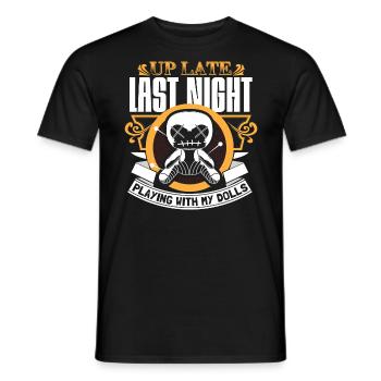 Voodoo Bondieu Idée Cadeau - T-shirt homme - noir - Devant - AI Model Male 178 light (178cm)