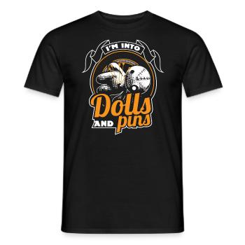 Voodoo Magic Curse Cadeau - T-shirt homme - noir - Devant - AI Model Male 178 light (178cm)