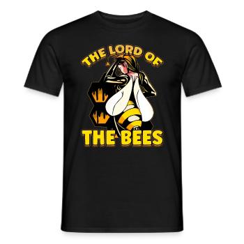 Seigneur des abeilles Apiculteurs Murmure d’abeille Abeille Abeille - T-shirt homme - noir - Devant - AI Model Male 178 light (178cm)