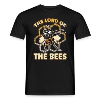 Seigneur des abeilles Apiculteurs Murmure d’abeille Abeille Abeille - T-shirt homme - noir - Devant - AI Model Male 178 light (178cm)