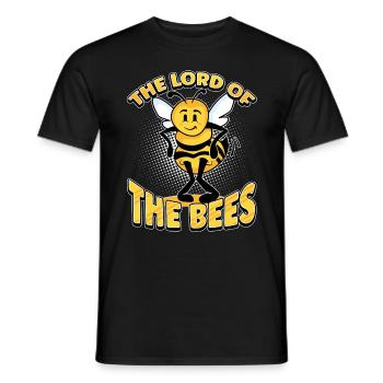 Seigneur des abeilles Apiculteurs Murmure d’abeille Abeille Abeille - T-shirt homme - noir - Devant - AI Model Male 178 light (178cm)