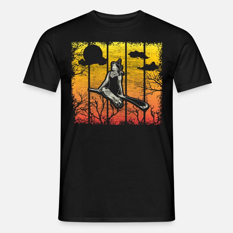 Halloween Witch Witch Spell - Men's T-Shirt - black