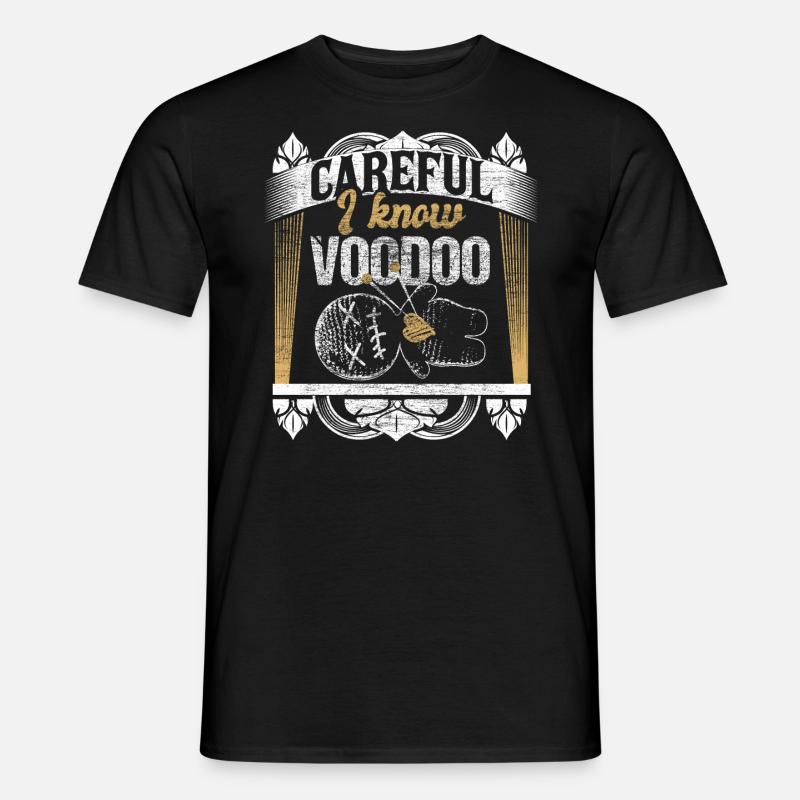 Voodoo Loa Zauber Geschenkidee - Männer T-Shirt - Schwarz