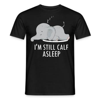Safari Familienurlaub Design für Afrika Savanne - Männer T-Shirt - Schwarz - Vorne - AI Model Male 178 light (178cm)