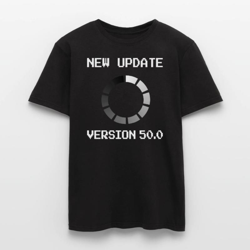 Programmer 50th Birthday informatik Gift Men's T-Shirt