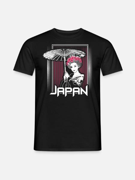 Japan Sakura Japanese - Men's T-Shirt - black