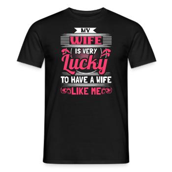 Homo Ehe Lesben Liebe Geschenk - Männer T-Shirt - Schwarz - Vorne - AI Model Male 178 light (178cm)