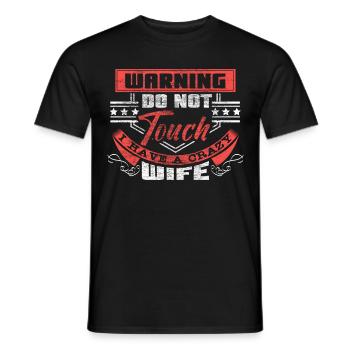 Mariage Mariage Alliance Bague Cadeau Idée Cadeau - T-shirt homme - noir - Devant - AI Model Male 178 light (178cm)