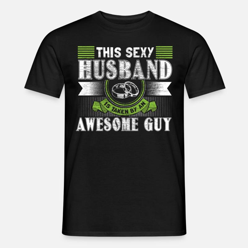 Homo Ehe Partnerschaft - Männer T-Shirt - Schwarz