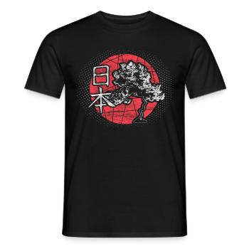 Japan Tokyo Origin Gift - Men's T-Shirt - black - Front - AI Model Male 178 light (178cm)