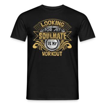 Single Stolz Party Geschenkidee - Männer T-Shirt - Schwarz - Vorne - AI Model Male 178 light (178cm)