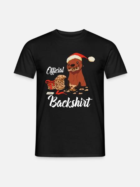 Chemise de cuisson officielle Biscuits de Cuisson de Noël - T-shirt homme - noir