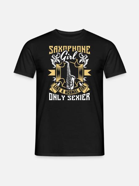 Saxophone Brass Band - T-shirt homme - noir