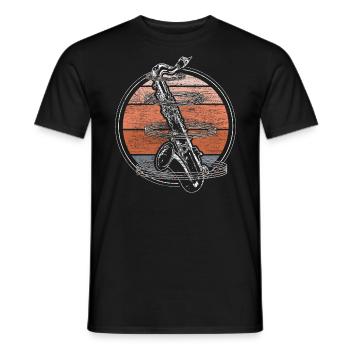 Bracelet d’instrument de saxophone Cadeau - T-shirt homme - noir - Devant - AI Model Male 178 light (178cm)