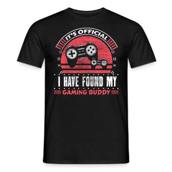 Vater und Sohn Eltern Daddy Geschenk - Männer T-Shirt - Schwarz - Vorne - AI Model Male 178 light (178cm)