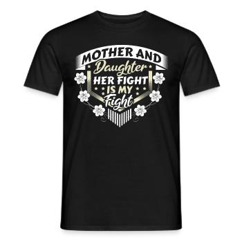 Mère Fille Famille Enfant - T-shirt homme - noir - Devant - AI Model Male 178 light (178cm)