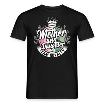 Mère Fille Amis Parents - T-shirt homme - noir - Devant - AI Model Male 178 light (178cm)