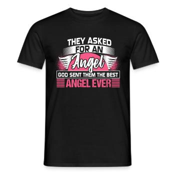 Beste Tochter Niedlich Geschenk - Männer T-Shirt - Schwarz - Vorne - AI Model Male 178 light (178cm)