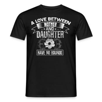 Idée cadeau mère-fille - T-shirt homme - noir - Devant - AI Model Male 178 light (178cm)