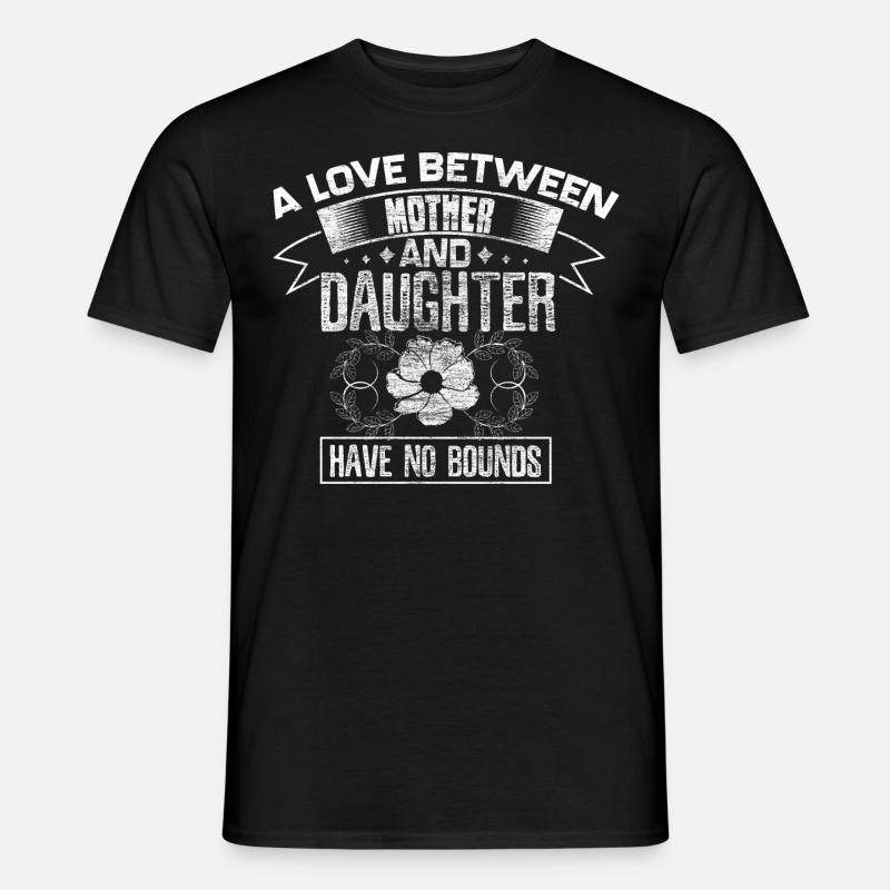 Mutter und Tochter Geschenkidee - Männer T-Shirt - Schwarz