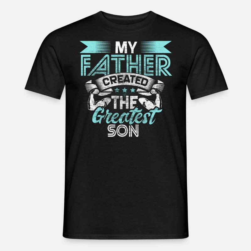 Son Birth Gift Idea - Men’s T-shirt - black